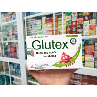 Viên uống GLUTEX HỘP 30V Hỗ Trợ Hạ Đường Huyết & Giảm Nguy Cơ Biến Chứng Đái Tháo Đường