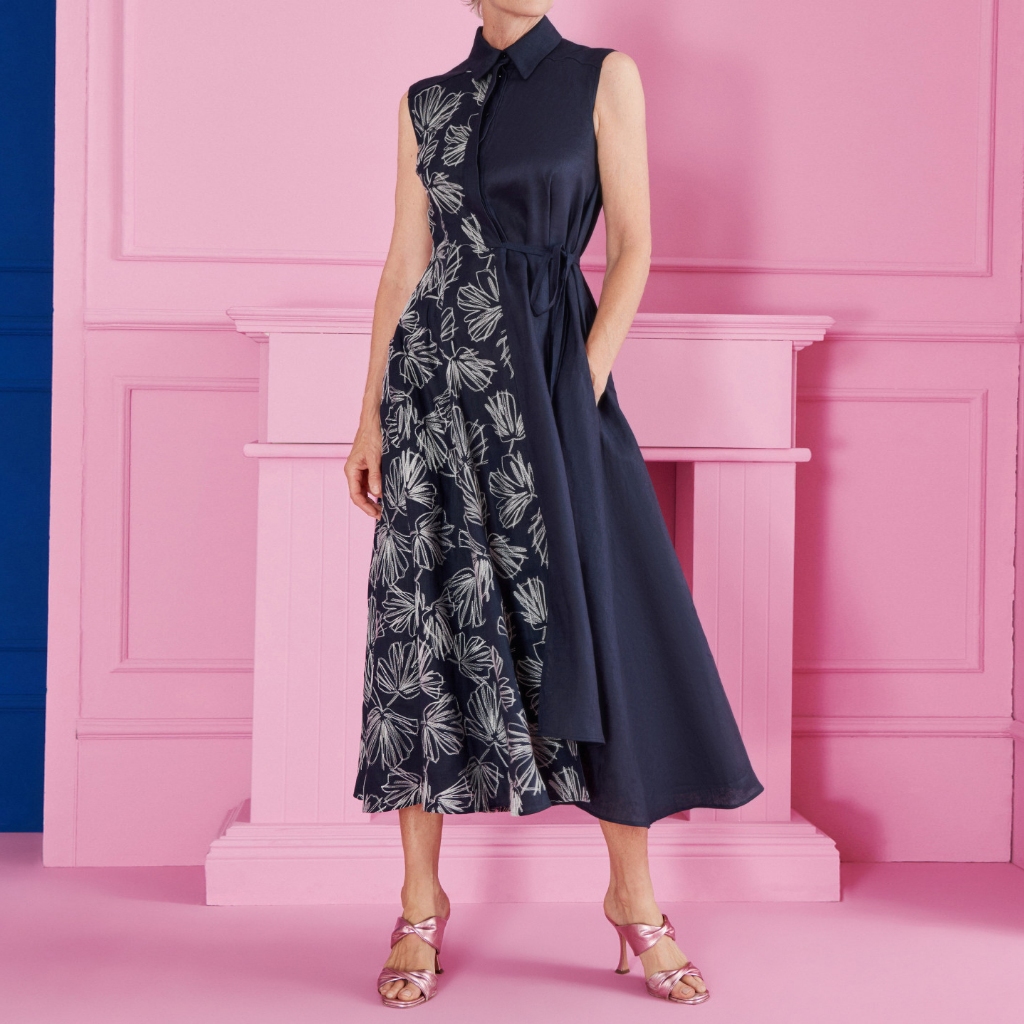 ĐẦM MIDI T4LBOT SLEEVELESS LOGOUT
