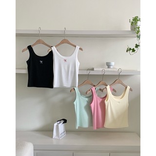 Nutcloset - tanktop thêu nơ 81556_a1401