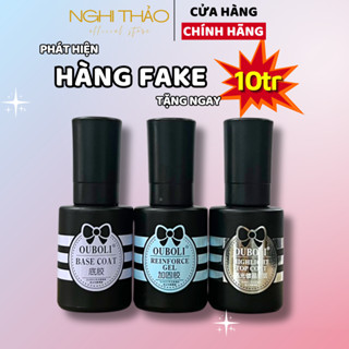 Base top cứng móng OUBOLI chính hãng 20ml NGHI THẢO