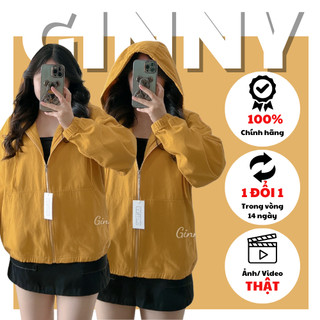 Áo Khoác Kaki Nón Basic | Ginny.brand