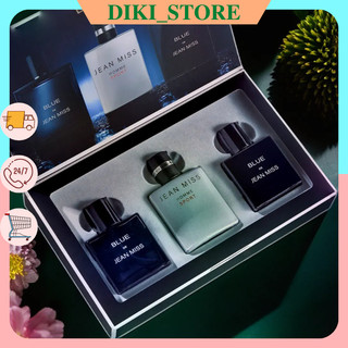 Set 3 chai nước hoa nam hộp quà tặng Jeanmiss thơm lâu 3 x 30ml - 0138B