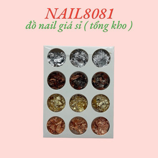 Set giấy bạc 4 màu , giấy nhún làm móng