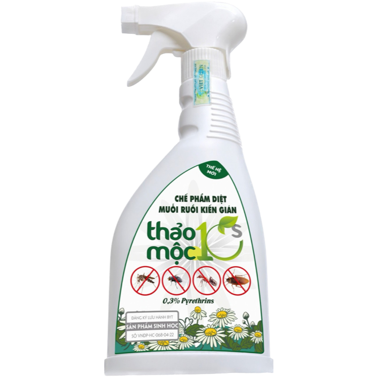 Combo 3 lọ Thảo mộc 10s diệt muỗi,kiến, gián