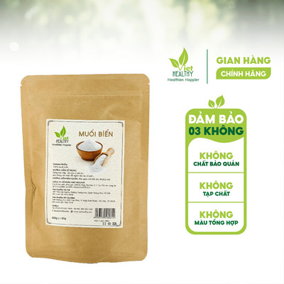 Muối Biển Viet Healthy - Túi 500g