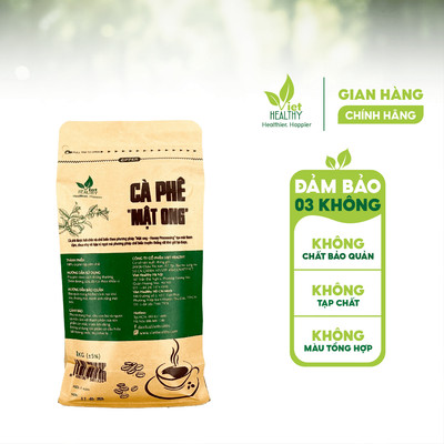 Cà Phê "Mật Ong" Viet Healthy Nguyên Chất - Túi 1kg