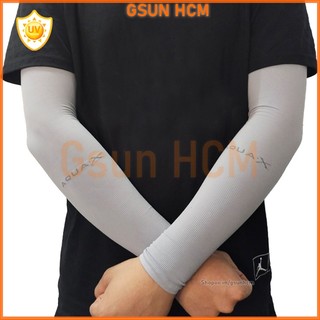 GĂNG TAY CHỐNG NẮNG DÀI TAY AQUA-X XÁM KHÓI | VẢI THUN LẠNH, DÀY DẶN, CHỐNG UV 98%