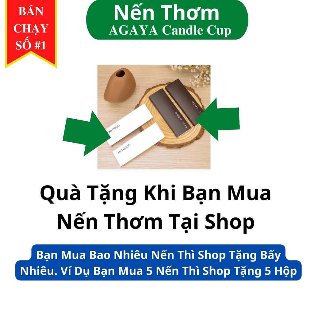 Quà tặng kèm nến thơm