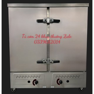 Tủ hấp, tủ cơm công nghiệp 24 khaynk chính hãng có vat