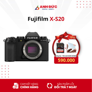 Máy ảnh fujifilm x-s20 - hàng chính hãng full vat, bảo hành 24 tháng