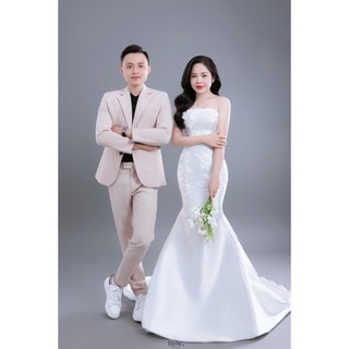 ĐẦM BODY 2IN1 ĐUÔI CÁ TÙNG XOÈ ĐÍNH REN THÊU CAO CẤP