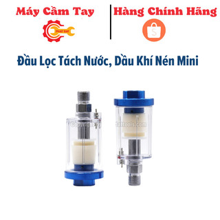Đầu lọc,tách nước,dầu khí nén mini-Phụ kiện máy nén khí-Giúp bảo vệ,chống nước vào các thiết bị khí nén.