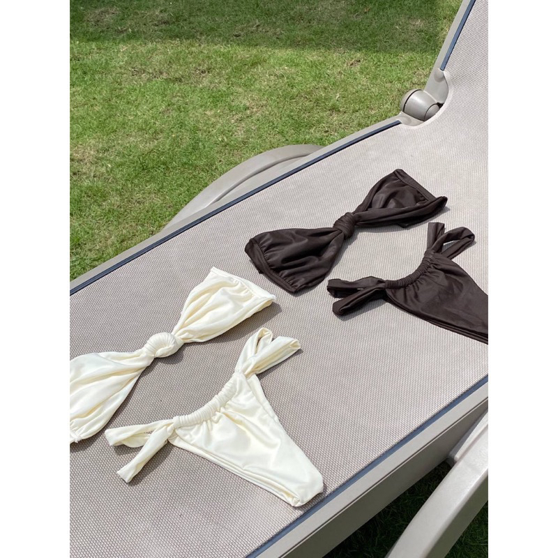 [ Hàng Sẵn - Hoả Tốc] Bikini 2 mảnh áo quây mút đệm Miabra