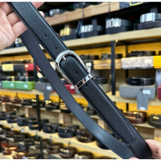 Thắt lưng khóa bản nhỏ 3cm, khóa xỏ lỗ