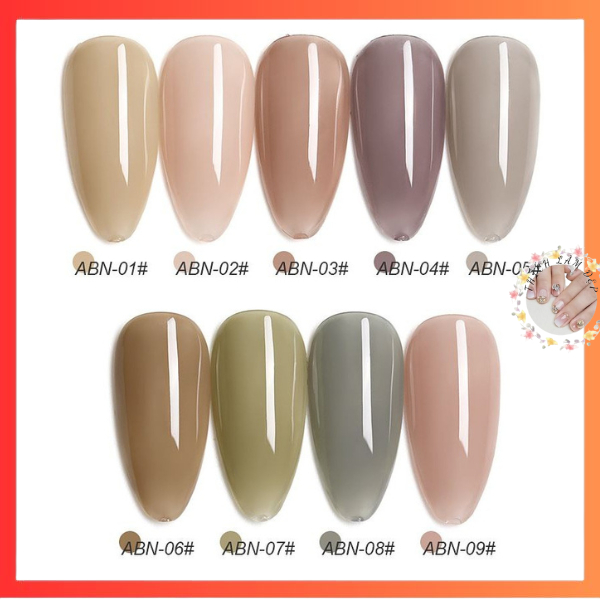 Sơn Gel AS Thạch mã ABN - chai đỏ 15ml