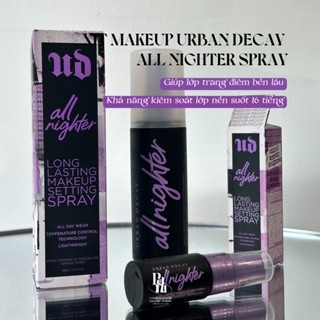 Xịt Khoá Makeup Urban Decay All Nighter Makeup Setting Spray