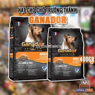 Hạt cho chó lớn GANADOR vị CỪU&GẠO 400gr