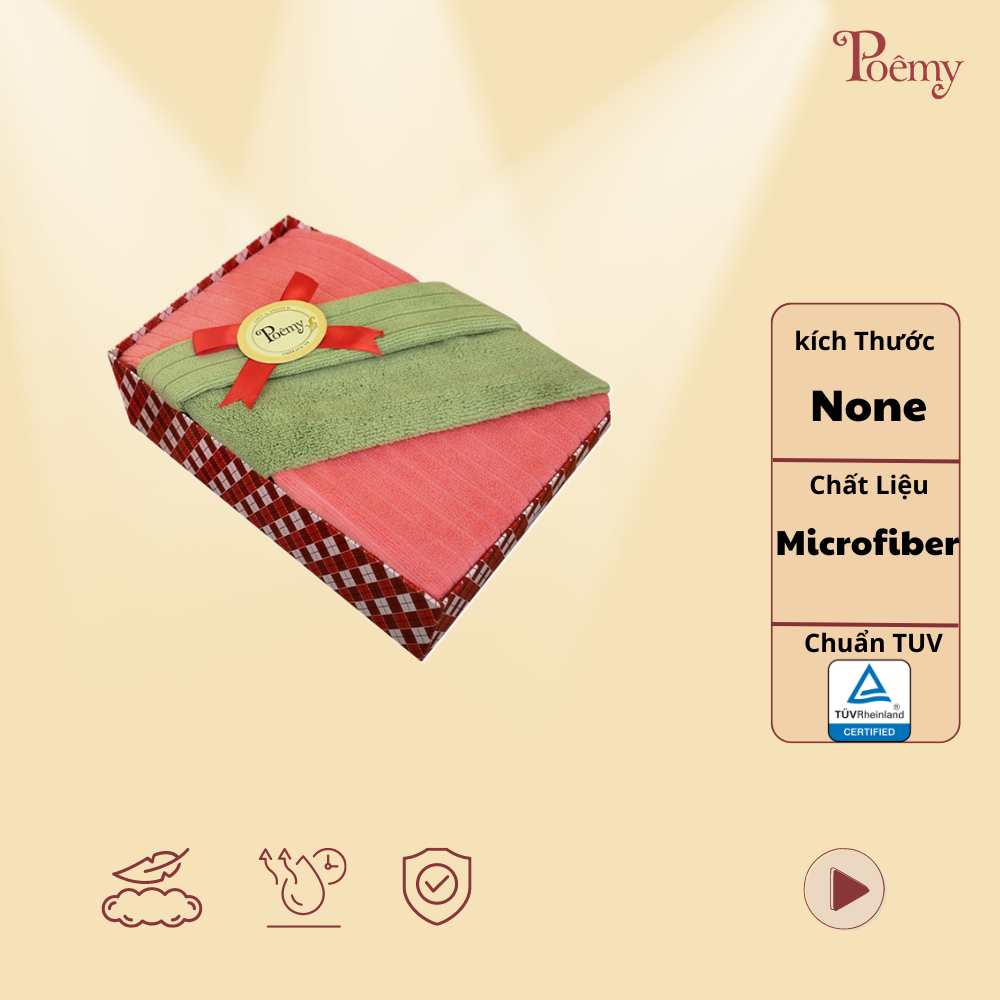 Hộp Khăn Poêmy - Set Hạnh Phúc