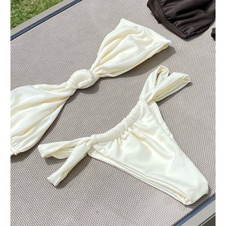 [ Hàng Sẵn - Hoả Tốc] Bikini 2 mảnh áo quây mút đệm Miabra
