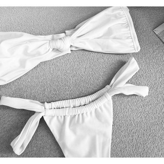 [ Hàng Sẵn - Hoả Tốc] Bikini 2 mảnh áo quây mút đệm Miabra