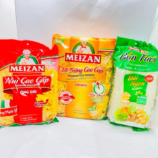 Mì trứng, nui, bún tươi cao cấp meizan 500gr