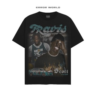 Áo thun ERROR WORLD  - TRAVIS SCOTT/ Black