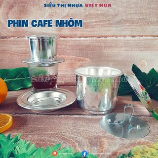 Phin cà phê nhôm dày, phin pha cà phê 1 ly nhiều ly, phin cho quán, Phin nhôm SG
