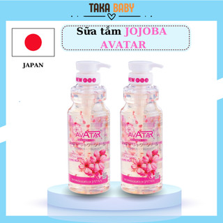 Gel Tắm Thơm Mịn Da Jojoba Dạng Bông Hoa Avatar Jojoba Shower Gel 900ml