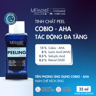 Tinh chất Peel da Cobio- AHA, BHA và Retinol tái tạo đa tầng MELacneE Multi-layer Peeling Essence 35ml