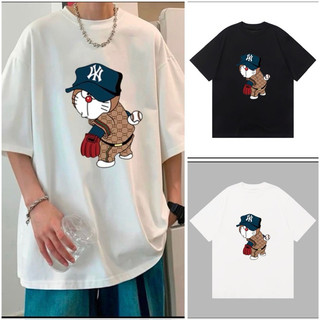 Áo thun mlb nam nữ, áo thun unisex logo lưng siêu hót