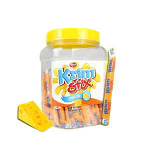  Kẹo Mềm Que Krim Stix Hương Phô Mai  Hộp 100 cái x 4.3g  