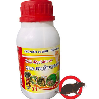 Chế phẩm sinh học Xua Đuổi Chuột chai 240ml; xua đuổi chuột, ngăn ngừa chuột cắn phá