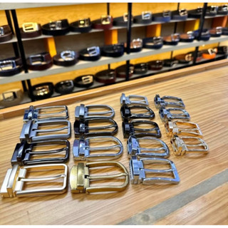 Đầu khóa thắt lưng, kiểu xỏ lỗ (gài kim), bản 2.5cm 3cm 3.5cm