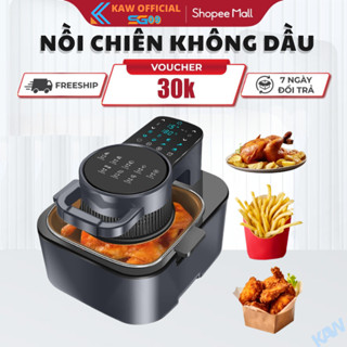 Nồi chiên không dầu Kaw Camel 12 Lít có mặt kính kiểm soát nướng, hàng chính hãng, mẫu mới nhất 2023