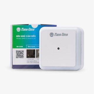 Đèn ngủ cảm biến rạng đông đn02.ls 65x65/0.3w