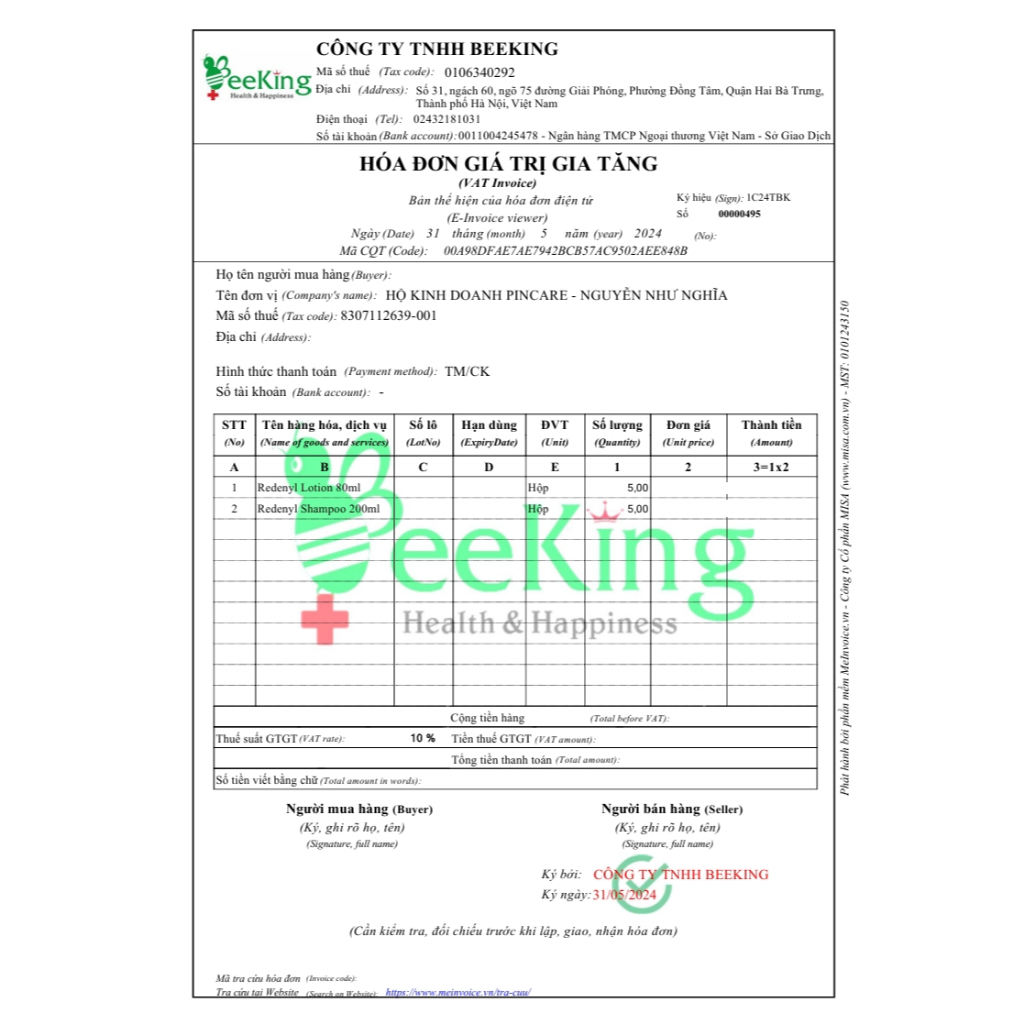 Xịt dưỡng tóc Redenyl Lotion 80ml hỗ trợ mọc tóc - PINCARE Health & Beauty