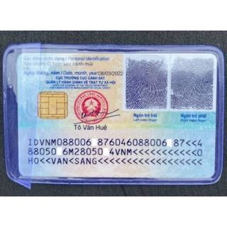Bao nhựa dẻo bọc thẻ căn cước công dân, thẻ CCCD gắn chip mới, thẻ ngân hàng...(xấp 100 cái )