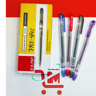 Hộp 12 Cây Bút Gel D.A P&T MyGel 0.5mm Chất Lượng Tốt/ Bút Nước Hàn Quốc, Chính Hãng,Nét Viết Êm Trơn