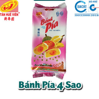 BÁNH PÍA ĐẬU XANH SẦU RIÊNG 4 SAO - TÂN HUÊ VIÊN (ĐẶC SẢN SÓC TRĂNG)