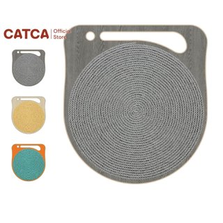 Bàn cào móng thừng tái sinh CATCA mèo cào bền sạch - BCM 1 Tay cầm [Size M] 39*43cm