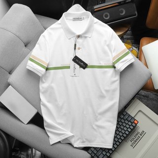 Áo Thun Nam Có Cổ ⚡️ Hàng VNXK Cao Cấp ⚡️ Áo Thun Nam Polo Sonlam V1 Màu Xanh Da