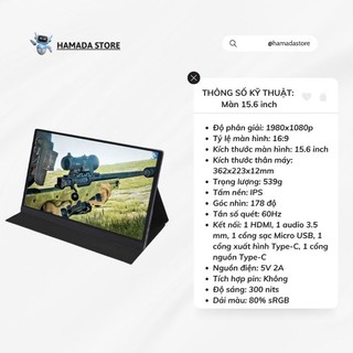 Màn hình di động 15.6 fullhd