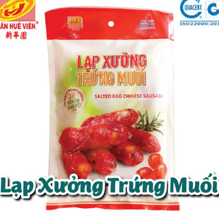 LẠP XƯỞNG TRỨNG MUỐI TÂN HUÊ VIÊN GÓI 500G - (ĐẶC SẢN SÓC TRĂNG)