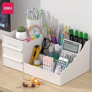 Kệ Đựng Mỹ Phẩm Nhựa Dày Nhiều Tầng Để Bàn Deli Có Ngăn Kéo - Khay Đựng Trang Sức Nhiều Hộc Tiện Lợi