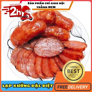 Lạp xưởng hảo hạng 500gr , đặc sản Miền tây , hương vị gia truyền với cách chế biến truyền thống , nhiều nạt đậm vị