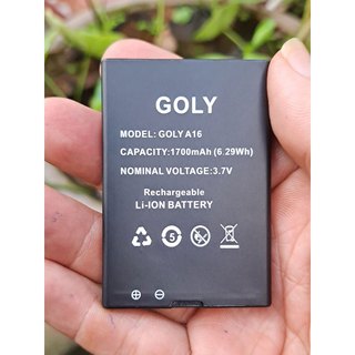 Pin hãng goly a16, dung lượng chuẩn 1700 mah