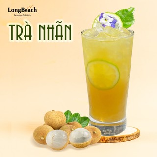 Mứt Nhãn (Sinh tố / Sốt Trái Cây) - LongBeach Longan  Fruit Based Preparation 900ml