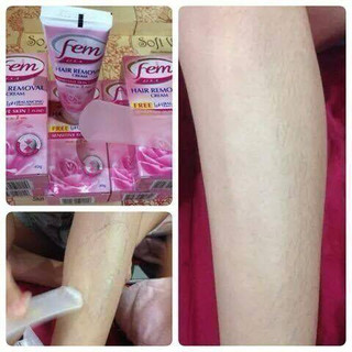 Kem tẩy lông Femm Silk Fresh 40g - cho da thường & da nhạy cảm