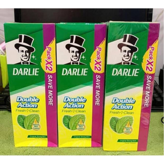2 cây Kem đánh răng Darlie Thái Lan 150g/1 cây