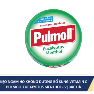 [CHÍNH HÃNG ĐỨC] Pulmoll Kẹo ngậm ho không đường + Vitamin C 250mg tăng đề kháng, tăng cường hệ miễn dịch